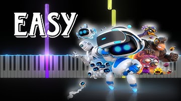 Astro Bot Boss Theme (Easy Piano Tutorial)