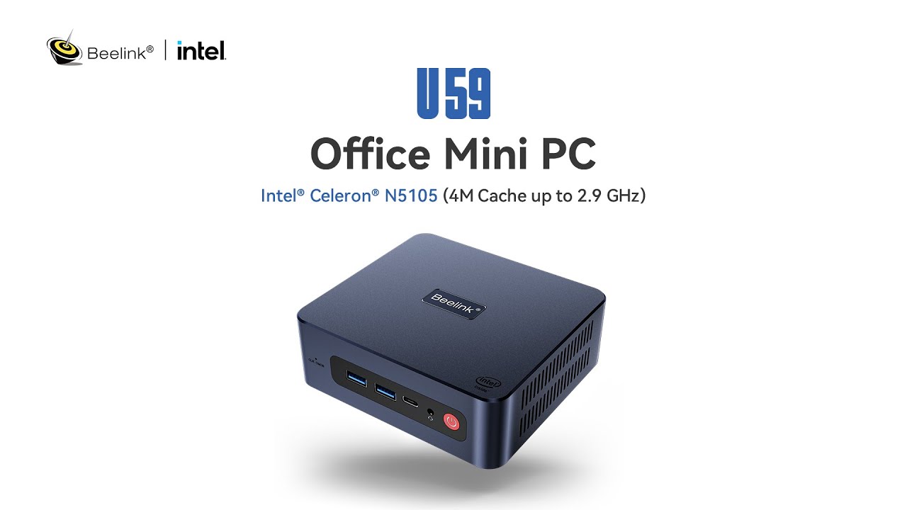 Mini PC Beelink U59 PRO - Celeron N5105 - Framboise 314, le Raspberry Pi à  la sauce française....