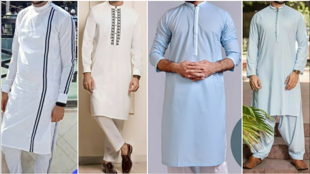 2020 Eid Kurta Pajama For Men 2020 | Simple Shalwar Kameez For Men | Gents Kurta Pajama Design | ZHF