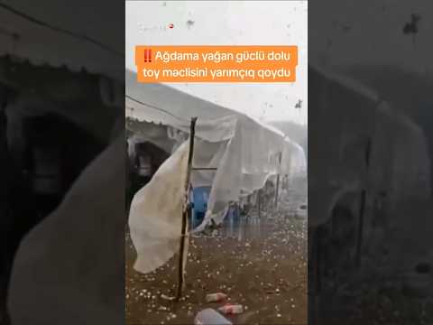 Video: Güclü yağışın xəbərçisi. yağış əlamətləri
