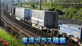 2019/10/06 JR貨物 遅れ貨物列車2本 66レと不明レ