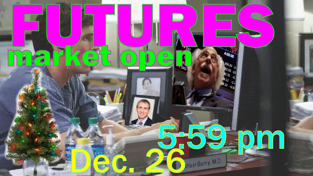 [LIVE] MONDAY, DEC. 26 FUTURES MARKET OPEN 559 pm + REVERSE SPLIT TAKES AWAY 90 OF TENDIES 🤣