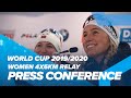 Oberhof Women Relay Press Conference