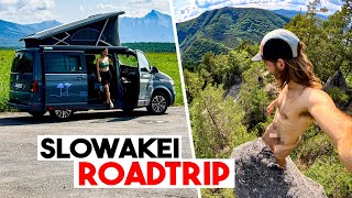 Thumbnail for Kletter-Challenge auf GEFÄHRLICHER Höhe! Roadtrip durch OSTEUROPA mit meiner Freundin! | Slowakei 🇸🇰