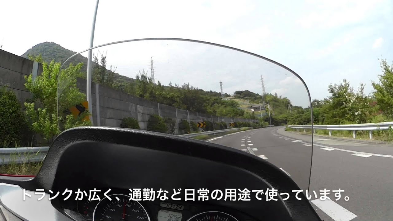 スカイウェイブ250タイプM 高速道路走行20150829