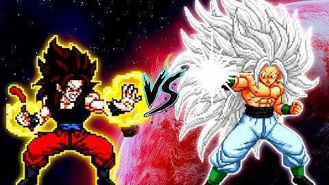 Xeno Vegito SSJ4 V3 OP VS Goku SSJ Infinity Ultra Instinct V3 OP in Jump Force Mugen