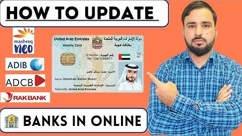 How to update emirates id in banks uae 2024 | kyc documents update in dubai