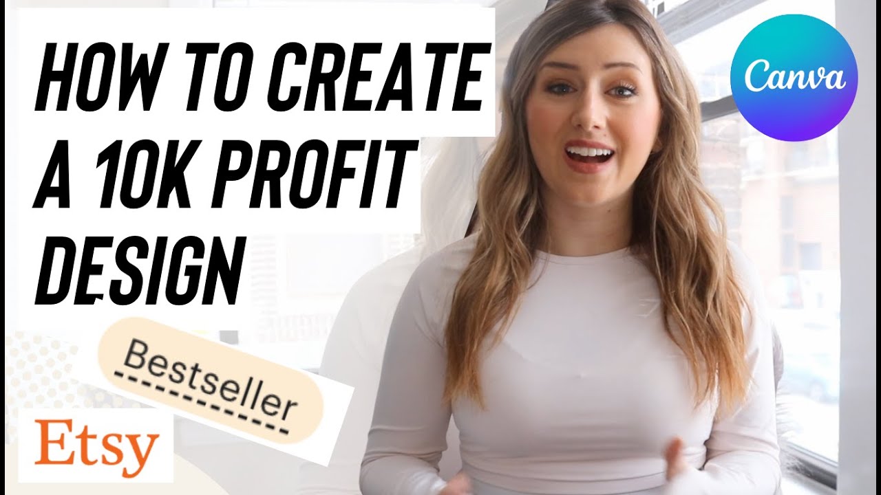 How to Design a Best-Seller T-shirt on Etsy Canva Tutorial | Part 2 of Start A T-shirt Business