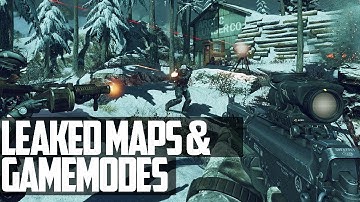 Call of Duty Ghosts - ALL 14 MULTIPLAYER MAPS & GAMEMODES LEAKED!