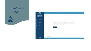 Computer Shop Management System | User UserControl | C#