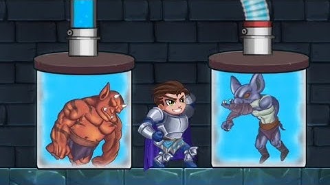 Hero Pipe Rescue Gameplay - Android IOS Mobile Game Pull The Pipe