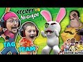 HELLO NEIGHBOR gets TROLLED! EASTER ALPHA HIDE n SEEK Time! (FGTEEV plays Secret Neighbor #4)