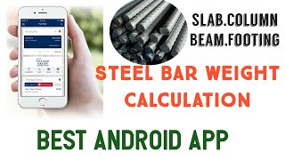 Top App for civil Engineer|Steel Quantity Android App|steel Weight calculation|BBS for reinforcement screenshot 2