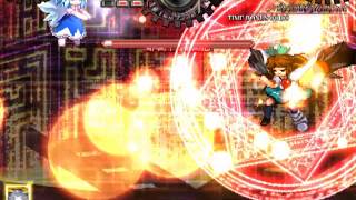 Touhou Hisoutensoku - Cirno VS Utsuho