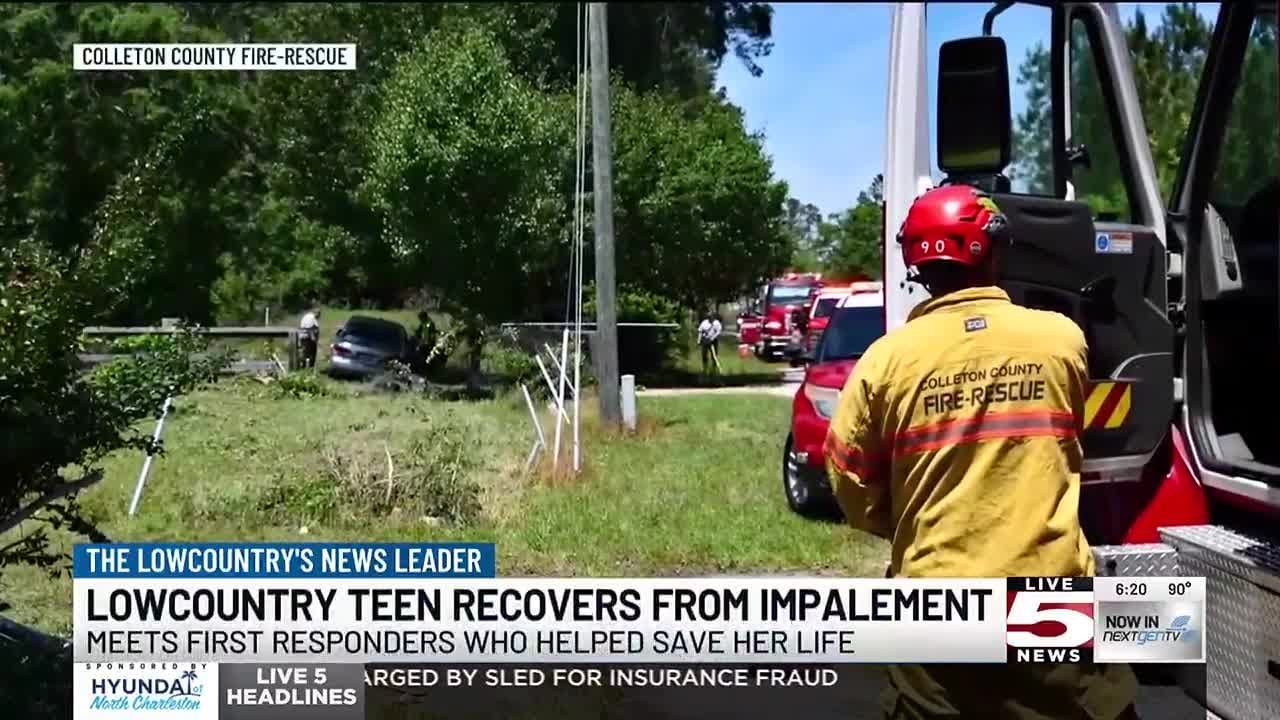 VIDEO: ‘Unreal’: Lowcountry teen’s recovery after being impaled in ...