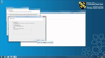 UWTSD - Staff | Windows 7 - How to add an additional mailbox to Outlook 2010