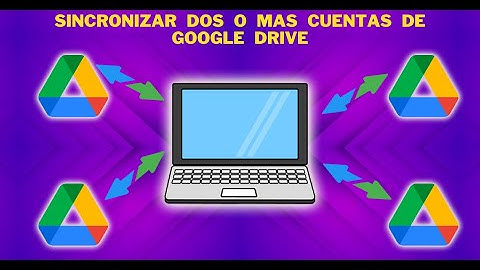 Como SINCRONIZAR varias cuentas de Google Drive | SOPTECO