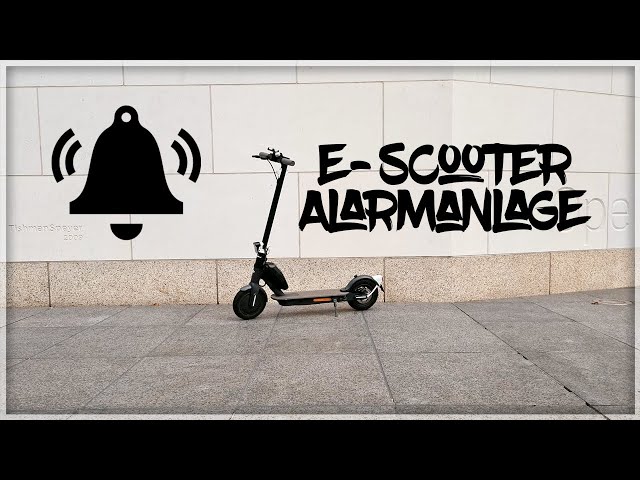 E-Scooter Alarmanlage Diebstahlsicherung (super laut) von ! 