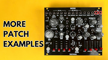 Befaco Oneiroi - More Patch Ideas and Tips for sound design