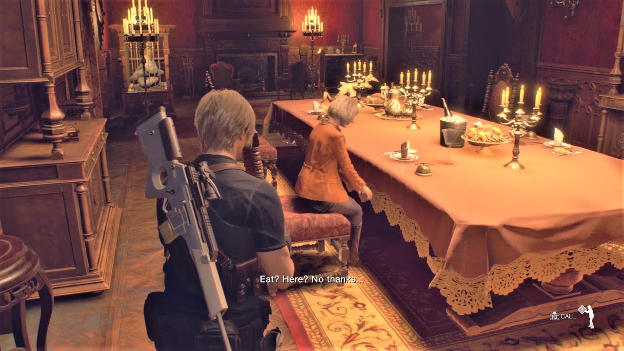 Resident Evil 4 Remake Dining Hall Puzzle Solution