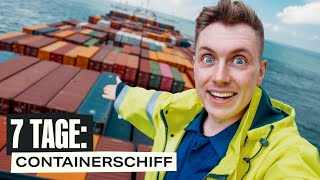 Ich habe 7 Tage auf dem größten Containerschiff gelebt image