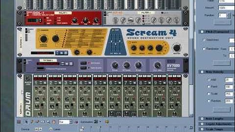 Reason Tutorial - Redrum Combinator Setup