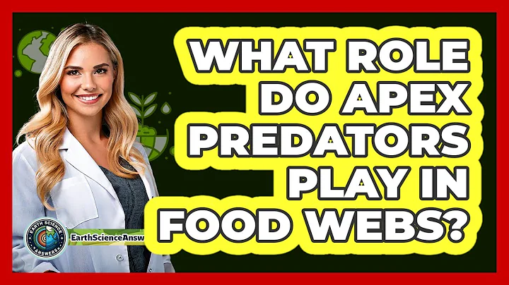 What Role Do Apex Predators Play In Food Webs?