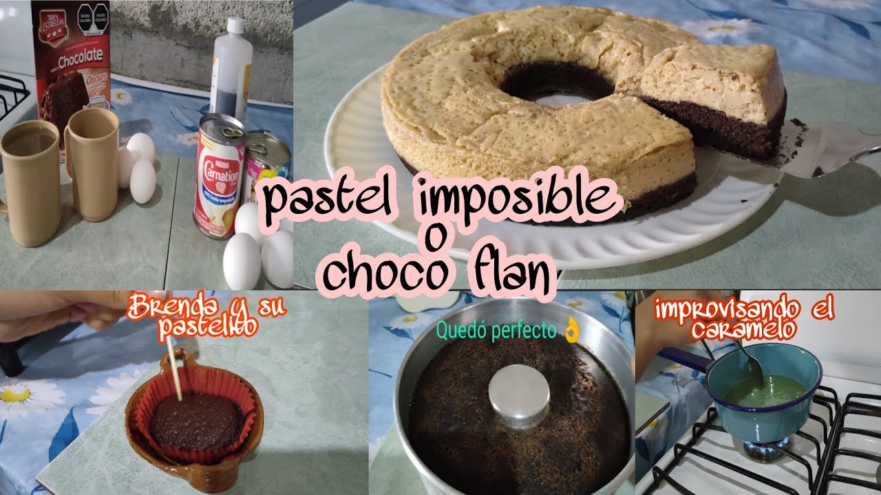 Chocoflan o torta imposible – Isabel Vermal