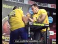 Yevgeniy Litovtsev vs. Giovanni Nimis - Right Semi -95 - Nemiroff 2010 - World of Armwrestling.com