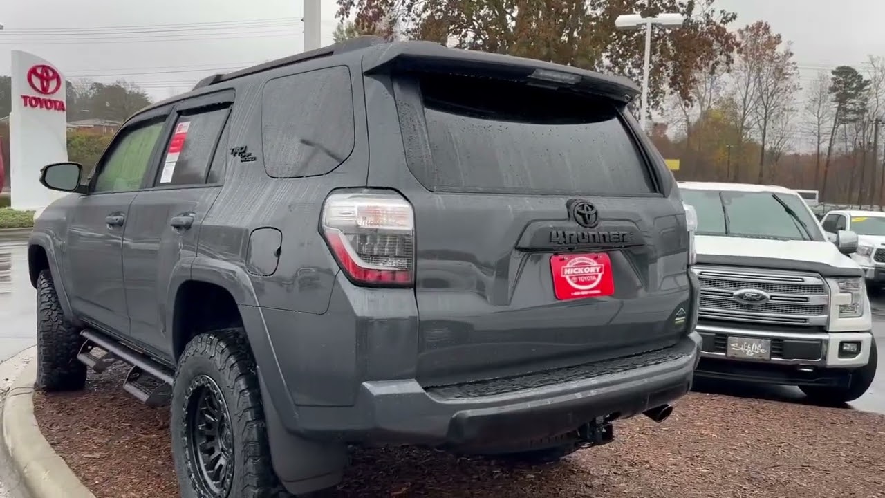 2024 Toyota 4Runner in UNDERGROUND GREY TRD Offroad Premium - YouTube