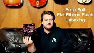 Ernie Ball || Flat Ribbon Patch Cable Unboxing ||