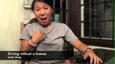 Former Knepler School Student interviews a driver ...