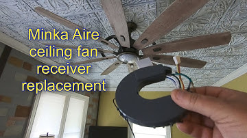 Minka Aire ceiling fan receiver replacement #minkaaire #ceilingfanreceiver