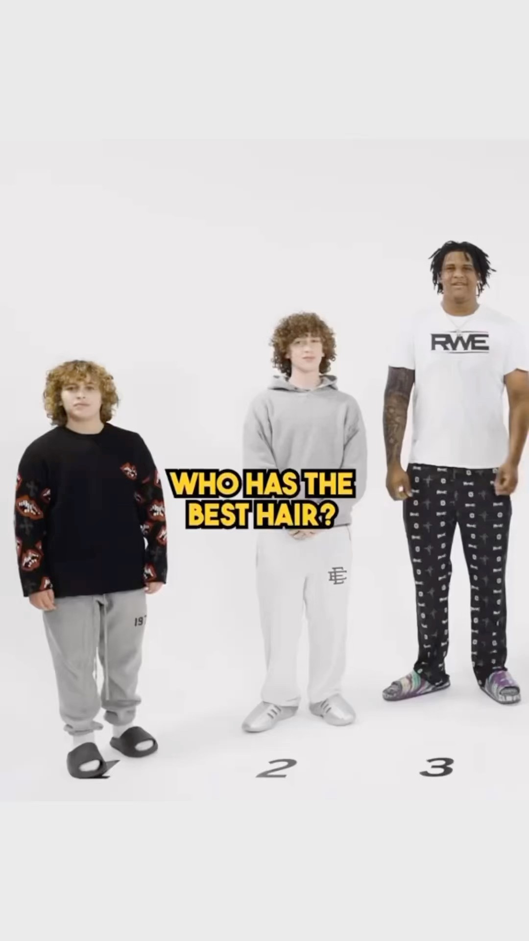 Nelson and Niles either gotta be first or last ?