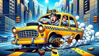 I Took Taxi Driving To The EXTREME in Taxi Life: A City Driving Simulator! screenshot 2