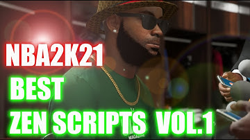 NBA2K21 BEST ZEN POST SCORING SPIN SCRIPT