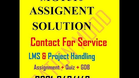 MGT510 ASSIGNMENT 1 SOLUTION FALL_2025 BY WAQAS