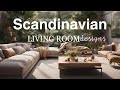 Scandinavian modern living room uk interior designs 2024  4k    furniture in fashion uk