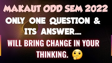 MAKAUT ODD SEM EXAM PAPER PASSING CRITERIA 2022, CA, PCA, ATTENDANCE, THEORY PAPER, LATEST UPDATES