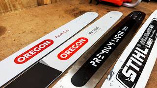 Less Chainsaw Fatigue - Bargain LIGHT Bar VS the Best STIHL OREGON TsuMura