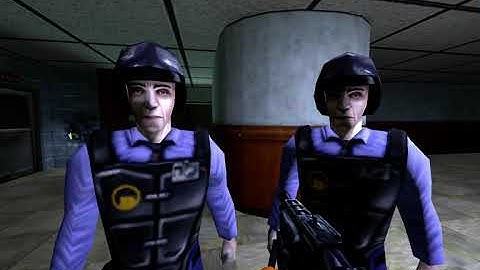 half life source moaning security guard bug