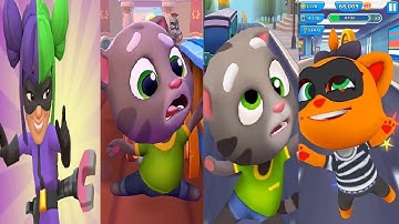 Subway Surfers New Update Subway City VS TALKING TOM GOLD RUN 1VS 2 Panda Panda Run koko the robber