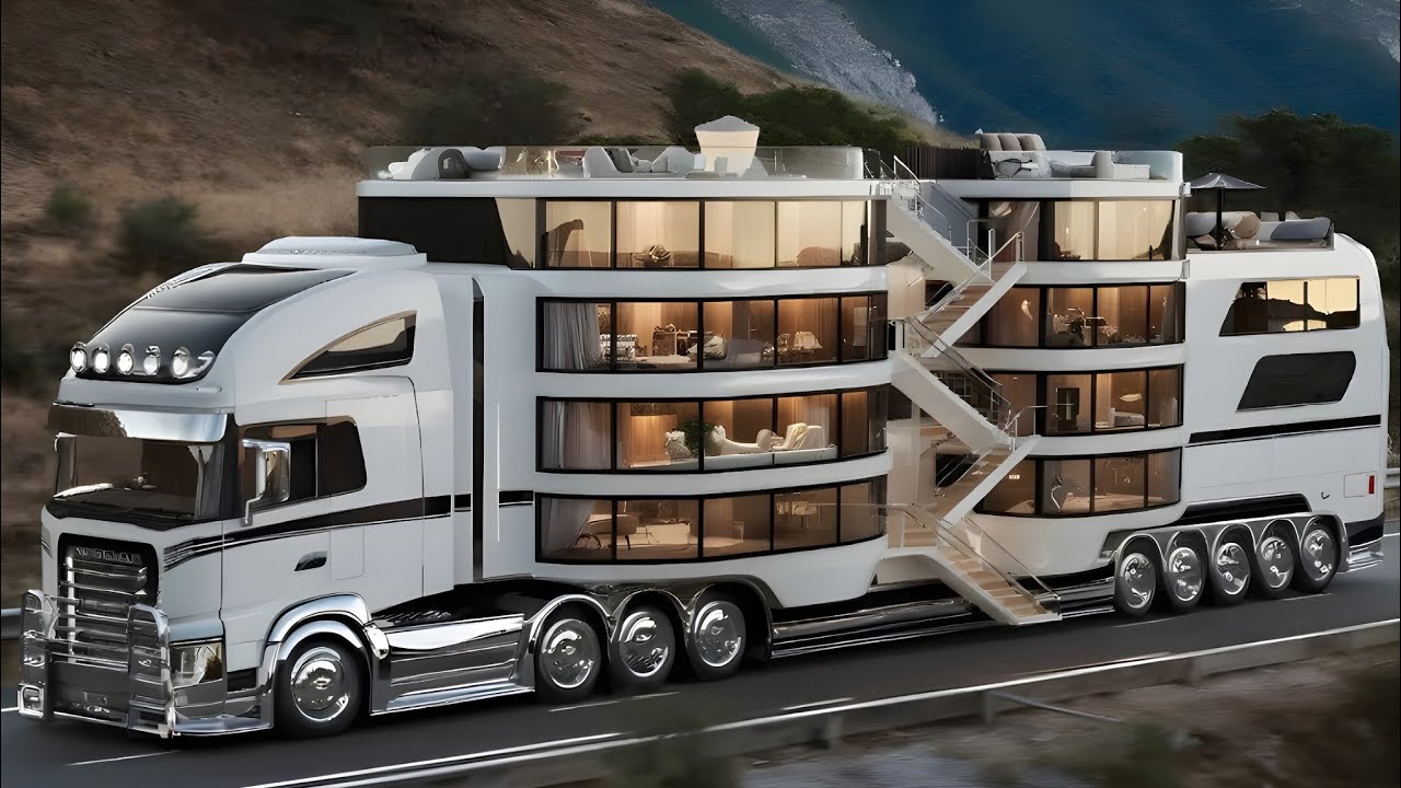 “World’s First 4-Story Motorhome! 😱 The 2026 RV You Have to See to Believe!”