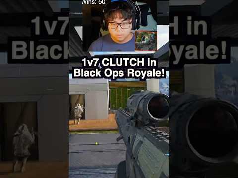 BLACKOUT 2.0 1V7 CLUTCH🤯 #warzone #blackopsroyale