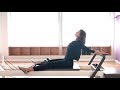 Pilates Reformer: Beginner Class to Stretch + Strengthen Back and Legs