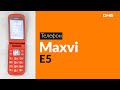 Распаковка телефона Maxvi E5 / Unboxing Maxvi E5