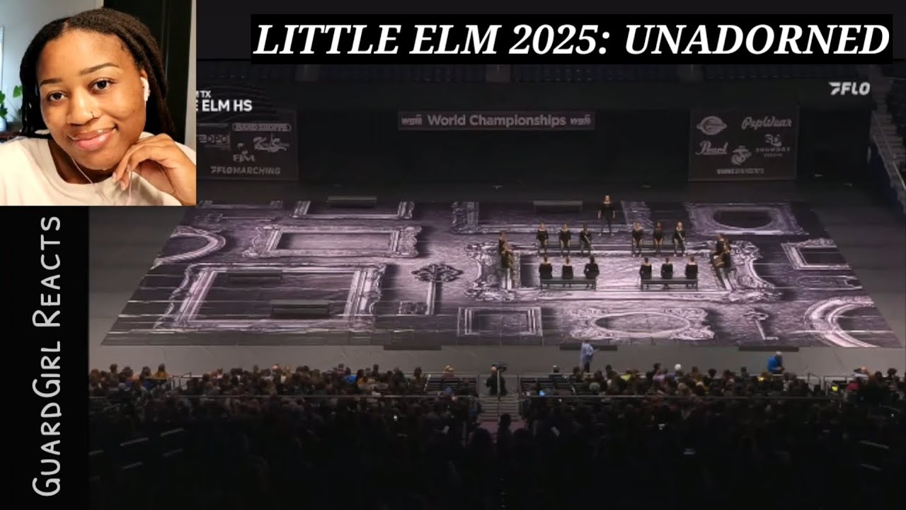 LITTLE ELM WINTERGUARD 2025: Unadorned | Guard Girl Reacts