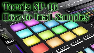Toraiz SP 16 | How to load Samples