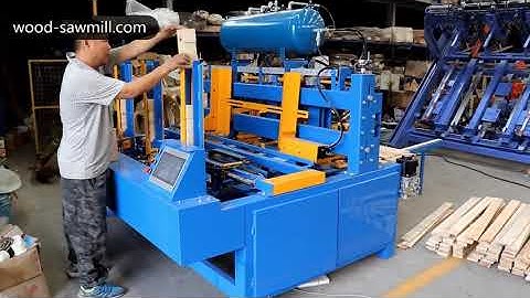 Euro Block Pallet Nailing Machine Working Video Show
