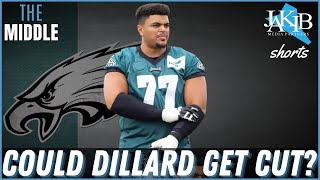 Could Eagles' Andre Dillard Get Cut If Jordan Mailata Wins Job For LT? | The Middle